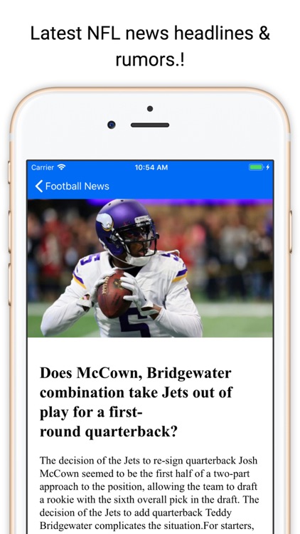 Touchdown News for NFL & CFB screenshot-4