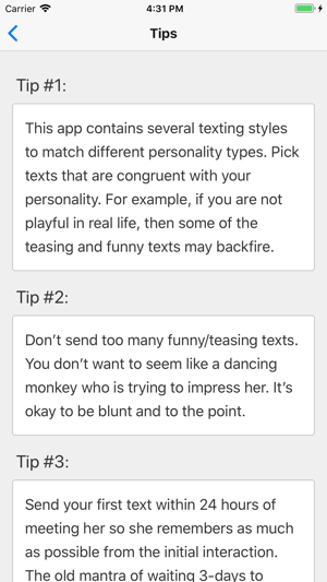 Texting Girls Guide Pro(圖4)-速報App