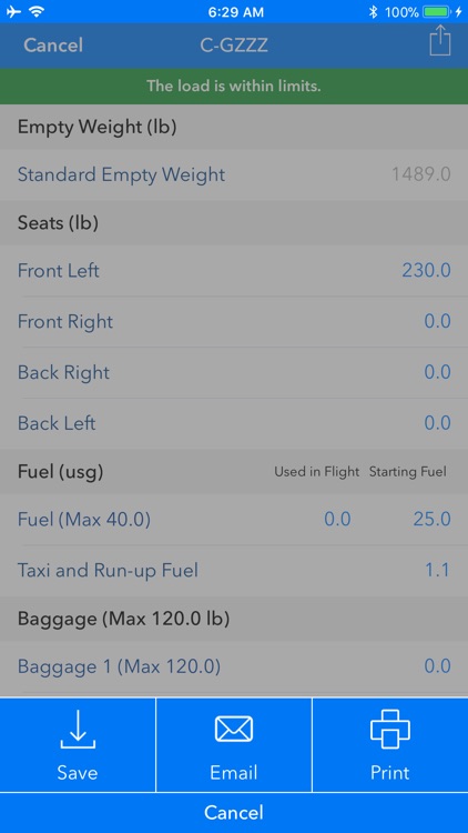 Aircraft Weight and Balance screenshot-9
