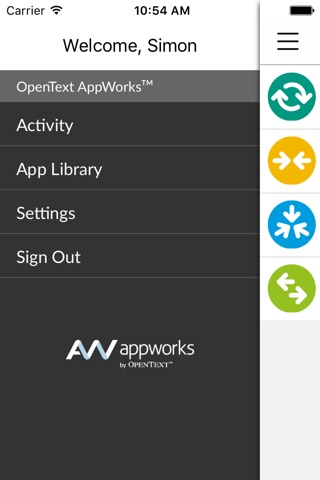 OpenText AppWorks CE screenshot 3