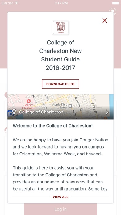 College of Charleston Guides screenshot 3