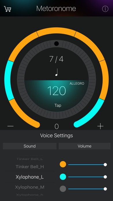 metronome Beats pro -tempo app screenshot 4