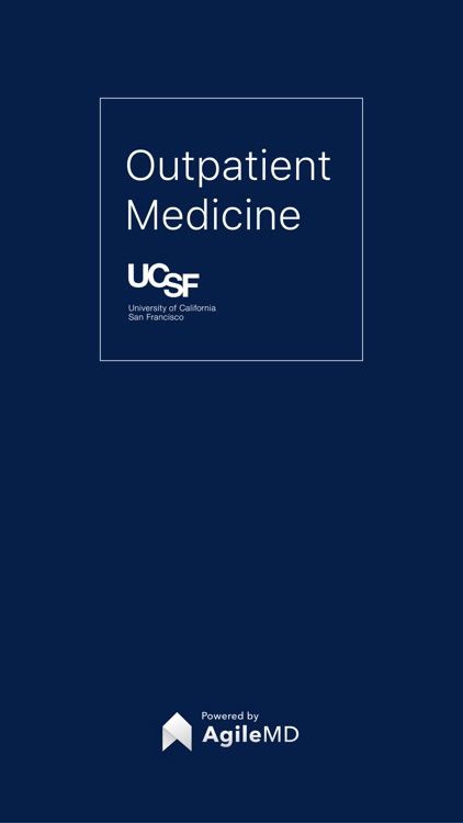 UCSF Outpatient Medicine Handbook