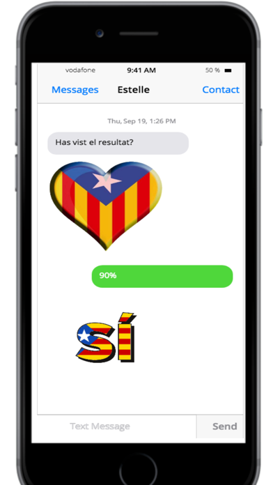 How to cancel & delete Catalan Si Moji from iphone & ipad 2