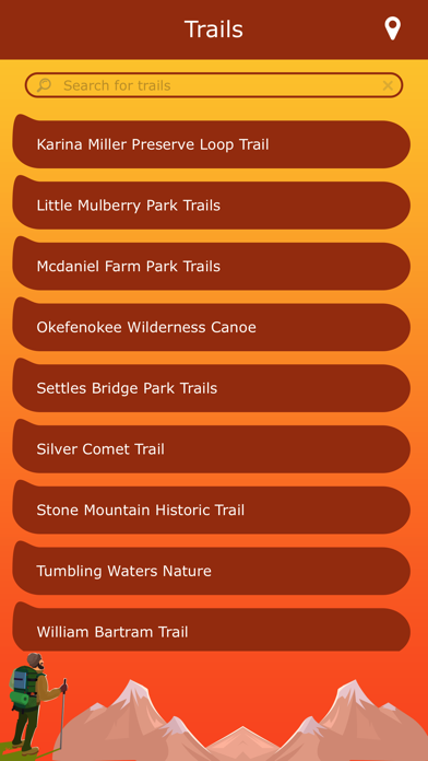 Georgia Hiking Trails screenshot 2