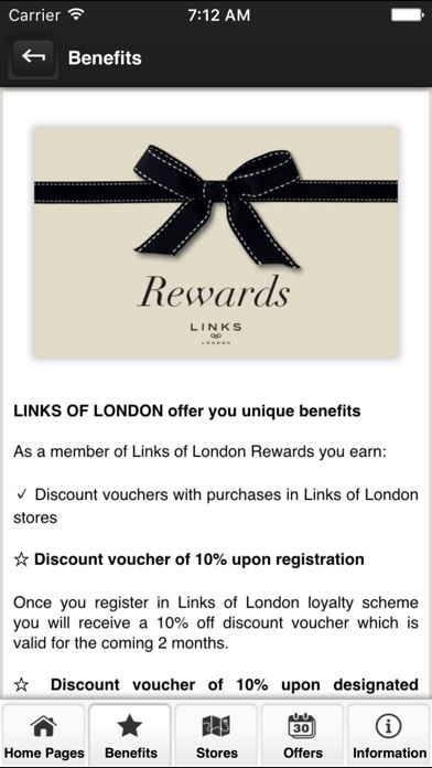 Links of London Rewards screenshot 2