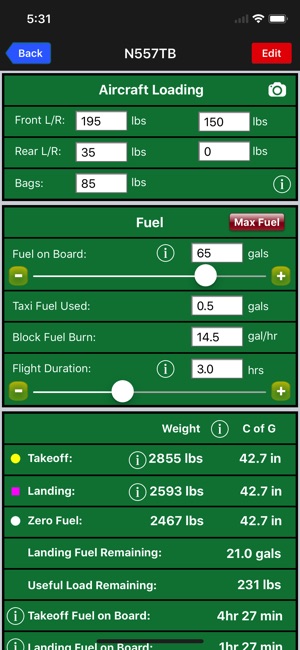 Socata TB Weight and Balance(圖2)-速報App