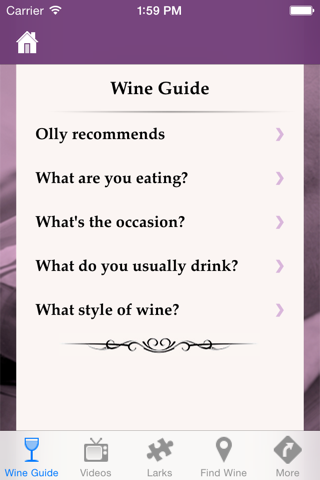 Olly Smith’s Wine App screenshot 2