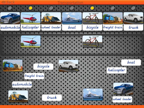 Forms of Transportation - Montessori Vocabulary screenshot 2
