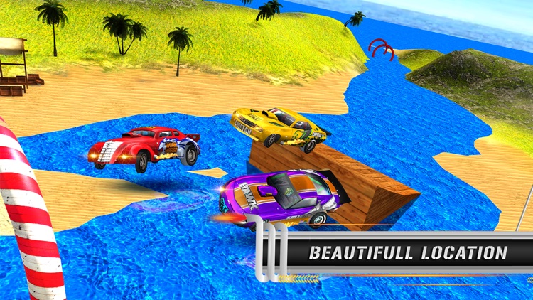 Car Racing Water Surfing Games screenshot-3