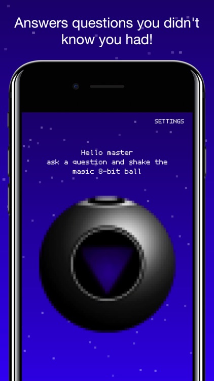 Magic 8 bit 8 ball
