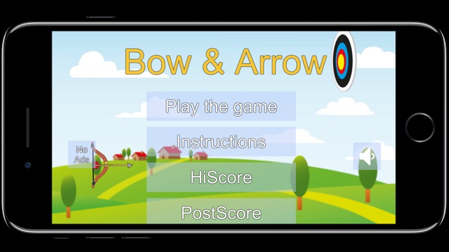 Bow and Arrow Archery Shooting Target Ga