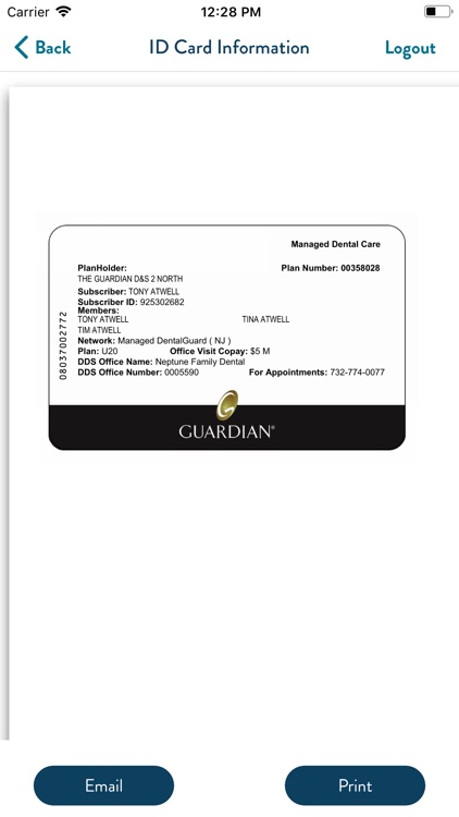 GUARDIAN® Providers & ID Cards screenshot-5