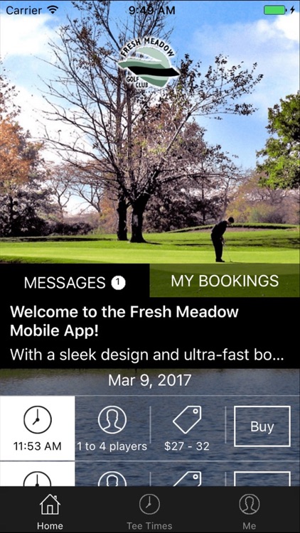 Fresh Meadow Golf Tee Times