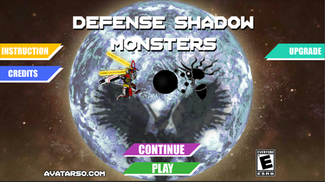 Defense Shadow Monsters