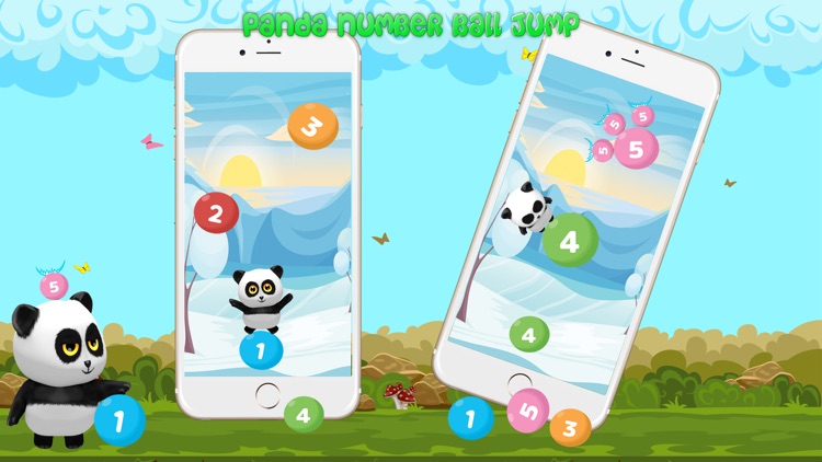 panda number ball jump