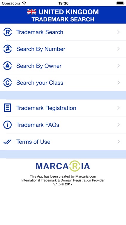 Uk Trademark Search Tool By Marcaria Com Llc