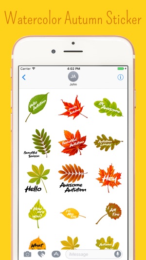 Animated Autumn Season Stickers(圖2)-速報App