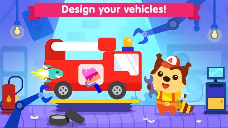 Car game for kids and toddlers