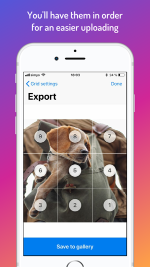 PhotoSplit HD for Instagram(圖4)-速報App