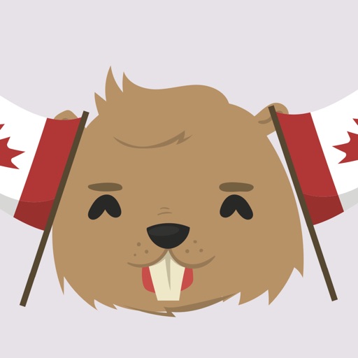 Canada Beaver Stickers