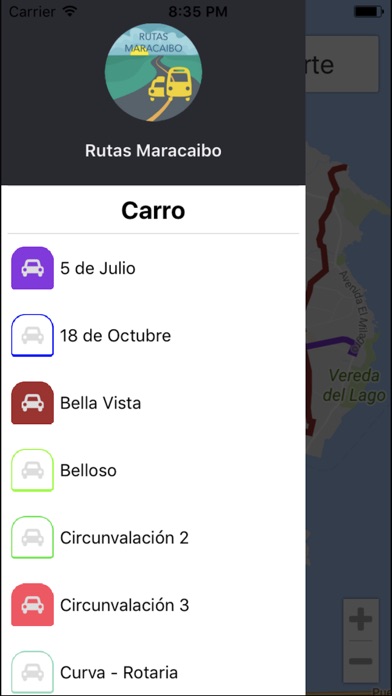 Rutas Maracaibo screenshot 2