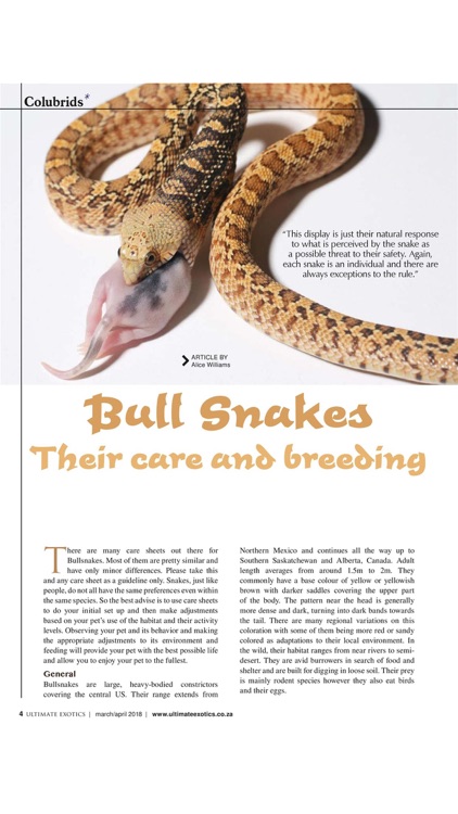Ultimate Exotics Reptile and Exotic pet Magazine