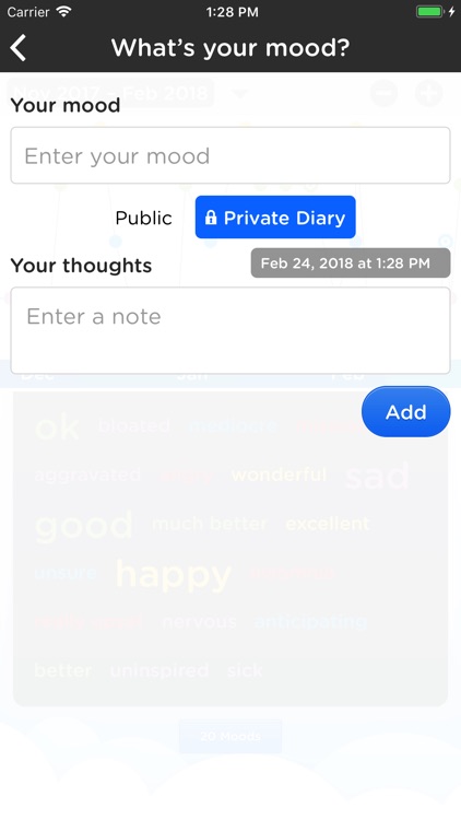 Moodtrack Private Diary