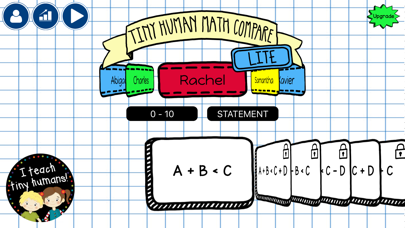 How to cancel & delete Tiny Human Math Compare Lite from iphone & ipad 1