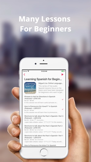 Learn Spanish-Learn by Podcast(圖3)-速報App