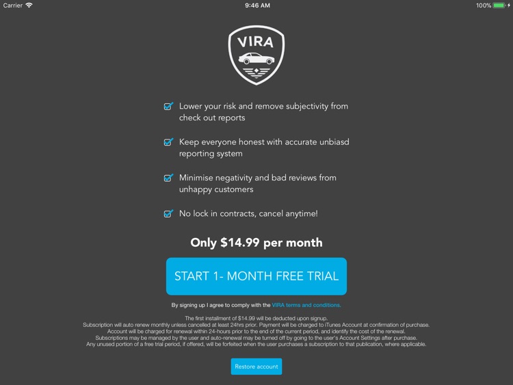 VIRA: Vehicle Inspection App