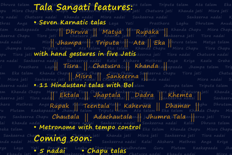 TalaSangati-Rhythm,Tempo to go screenshot 2