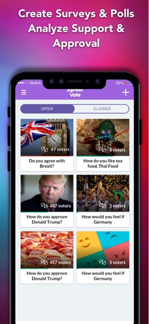Xpress Vote - Surveys & Polls(圖1)-速報App