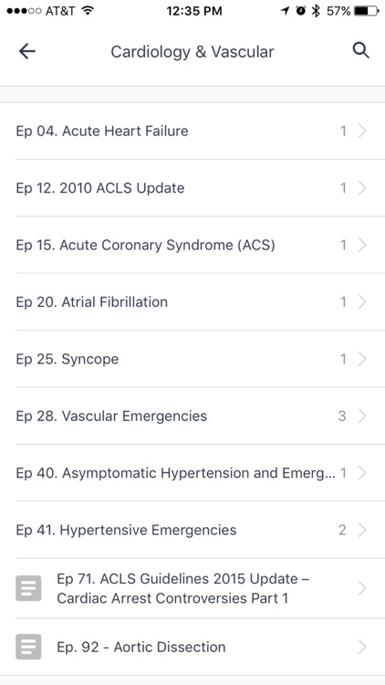 EM Cases Summaries