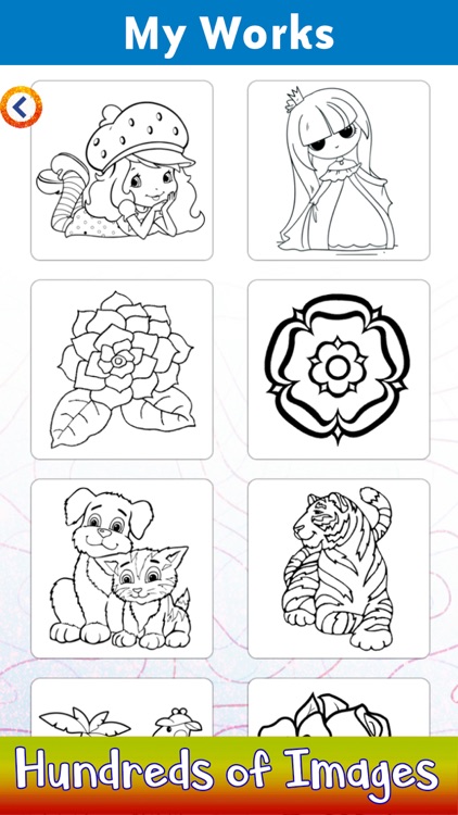 Easy Pretty Flowers Drawing and Coloring for Kids by pimporn  rungratikunthorn