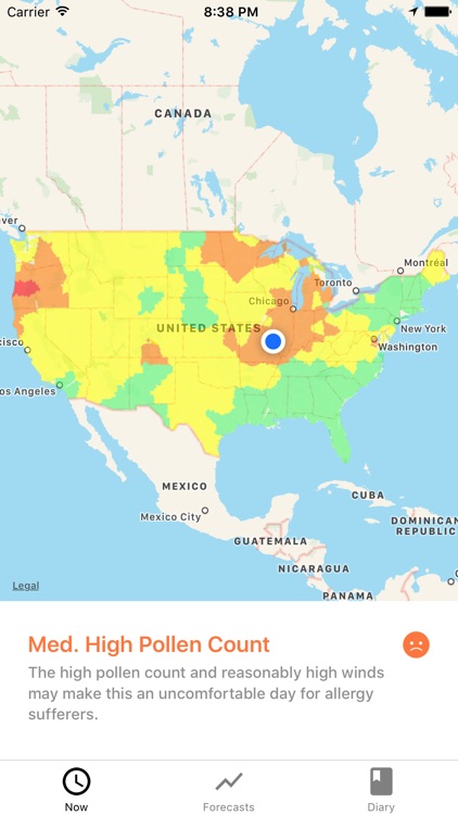 My Pollen Forecast - Allergies