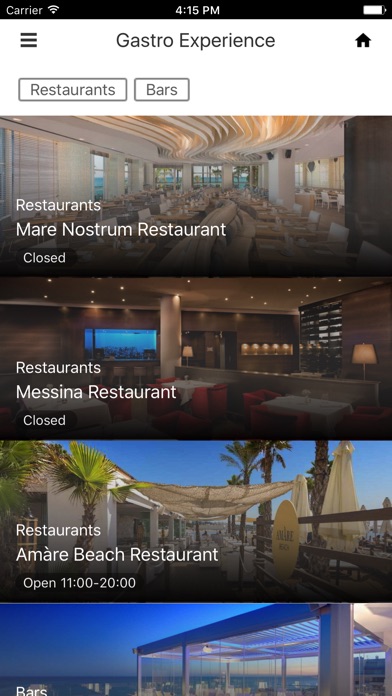 Amare Hotels screenshot 4