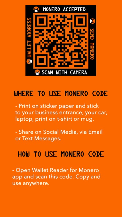 Wallet Reader for Monero App screenshot 2