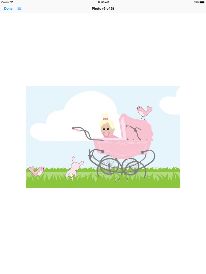 Its A Girl Sticker Pack