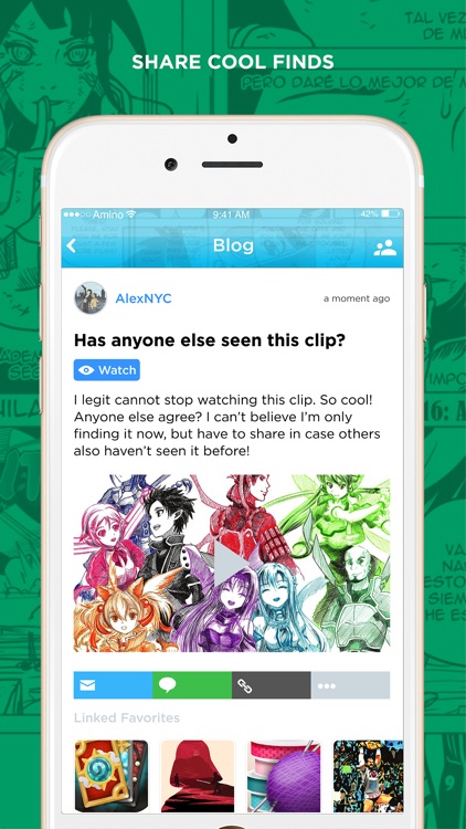 Manga Amino for Anime Comics screenshot-3