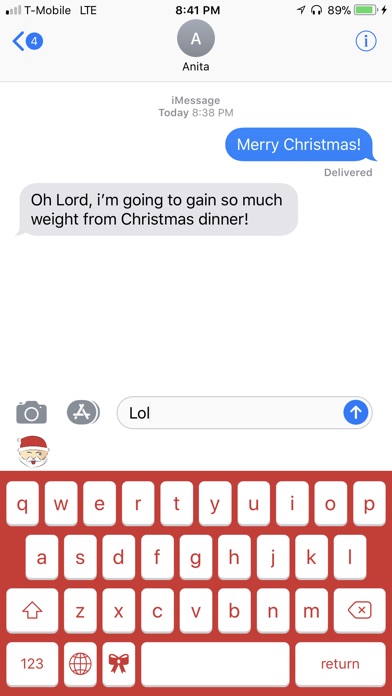 Merrymoji Keyboard & Stickers screenshot 4