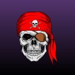 Pirates - Funny Cartoon  Comic Text Chat Stickers