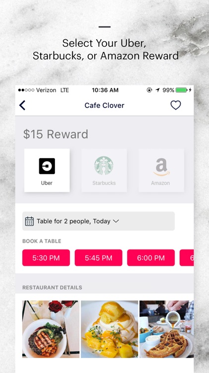Seated: Rewards for Restaurant Reservations