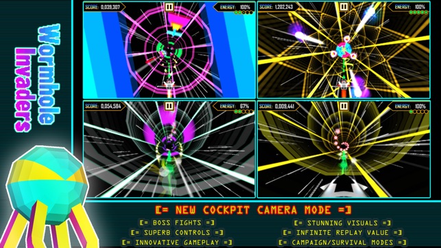 Wormhole Invaders :Shoot'em up(圖4)-速報App