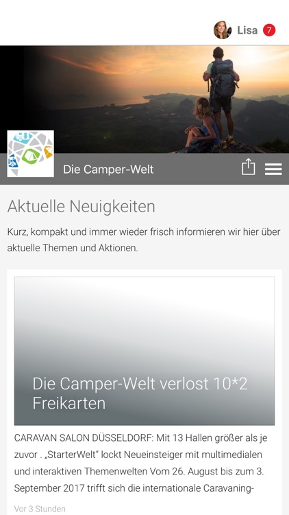 Die Camper-Welt