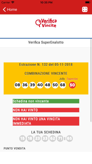 VerificaVincite Estrazioni(圖3)-速報App