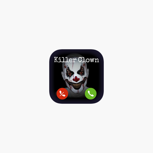 Video Call From Killer Clown On The App Store - jelly plays clown roblox