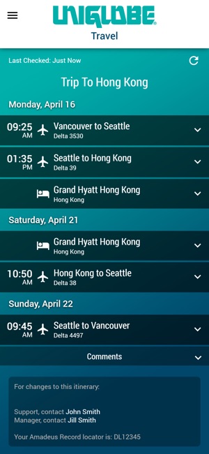 UNIGLOBE Travel Companion(圖3)-速報App