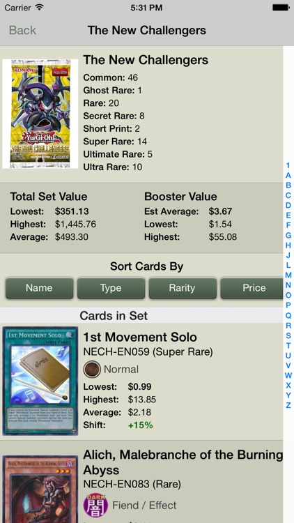 Card Prices: Yu-Gi-Oh Edition screenshot-4