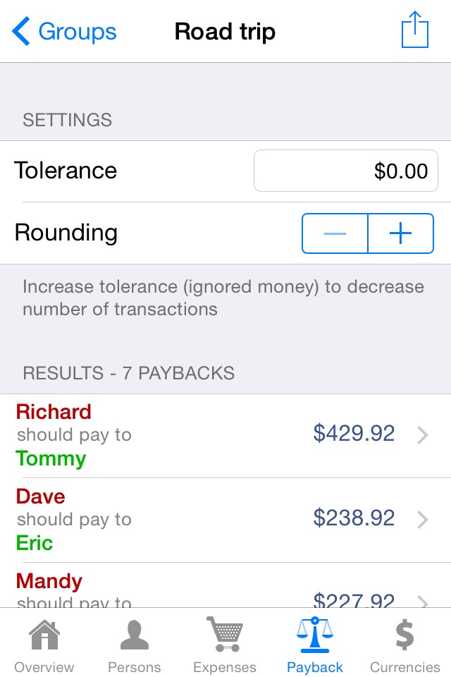 Cost Split screenshot 4